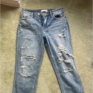 Flying Monkey cropped jeans